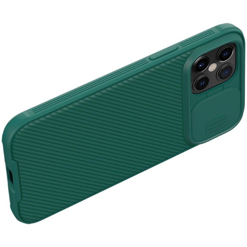 Hoesje voor iPhone 12 Pro Max Met Achterste Lensdop