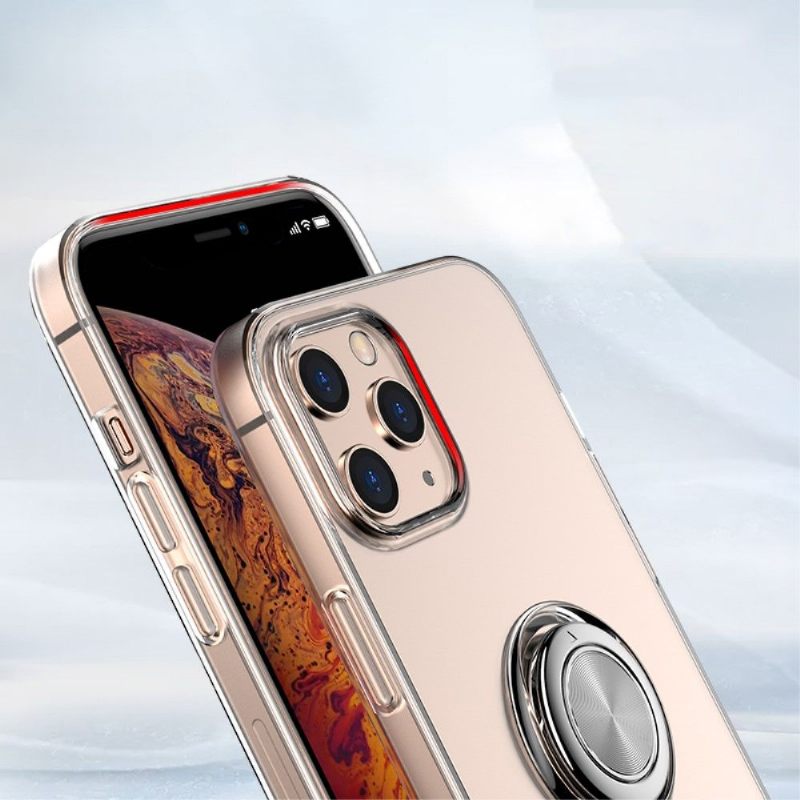 Hoesje voor iPhone 12 Pro Max Met Magnetische Ring