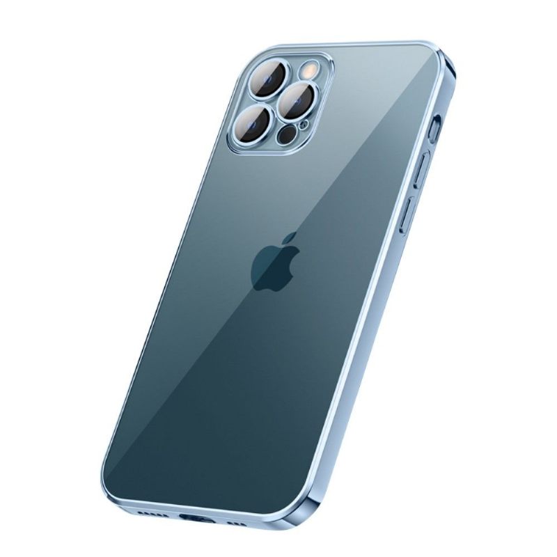 Telefoonhoesje voor iPhone 12 Pro Max Bescherming Met Geïntegreerde Lensbescherming