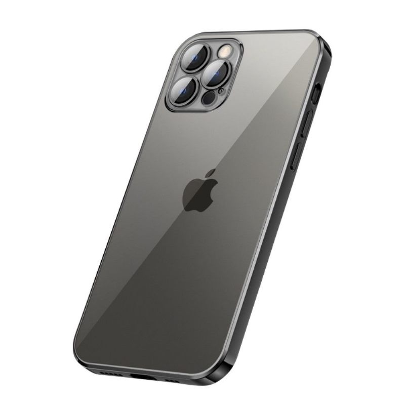 Telefoonhoesje voor iPhone 12 Pro Max Bescherming Met Geïntegreerde Lensbescherming