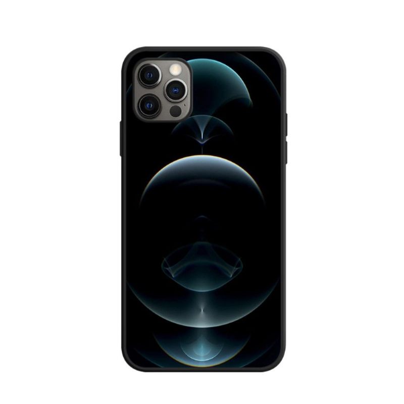 Telefoonhoesje voor iPhone 12 Pro Max Grafietserie