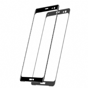 Sony Xperia Xz3 Full Size Gehard Glas Screenprotector - Zwart