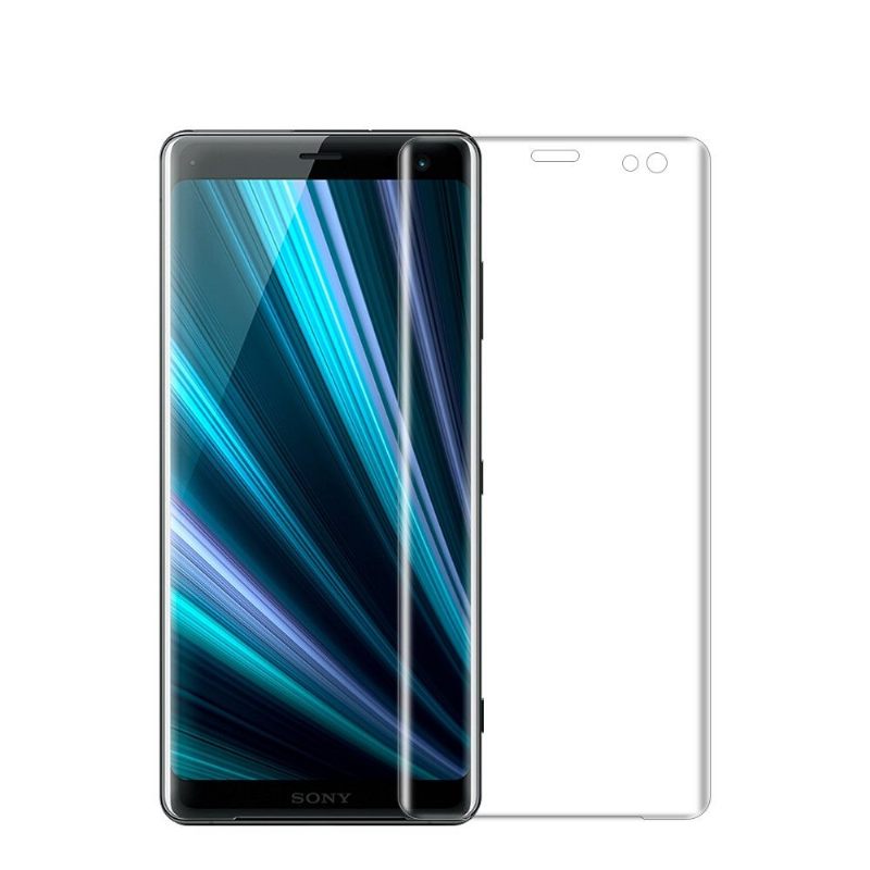 Sony Xperia Xz3 Schermbeschermer Van Gehard Glas Op Ware Grootte - Doorzichtig