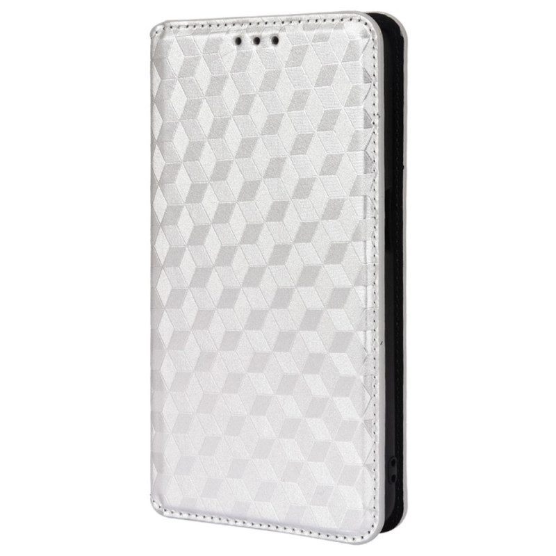 Bescherming Hoesje voor Oppo A54 5G / A74 5G Folio-hoesje 3d Textuur