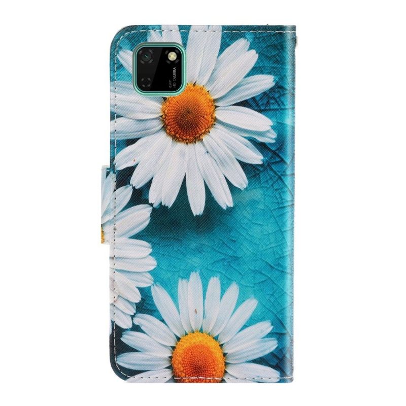 Folio-hoesje voor Huawei Y5p Daisy