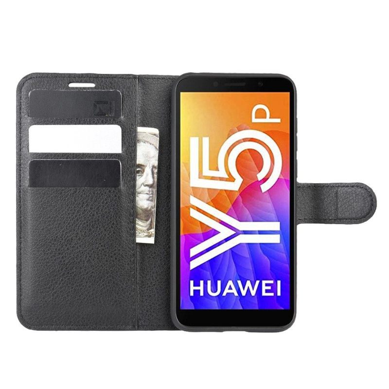Folio-hoesje voor Huawei Y5p Portemonnee Leren Leerstijl