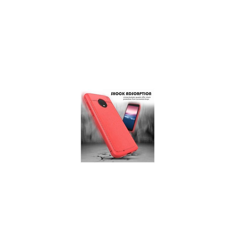 Hoesje voor Motorola Moto G6 Heren Serie - Rood