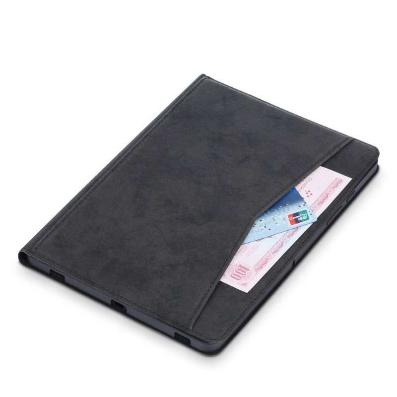 Folio-hoesje voor Samsung Galaxy Tab S7+ Anti-fall Mat Leereffect