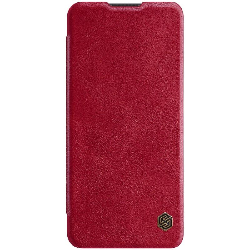 Folio-hoesje voor OnePlus Nord Qin Series Ledereffect - Rood