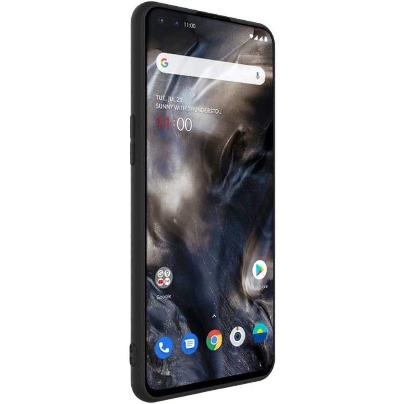 Telefoonhoesje voor OnePlus Nord Bescherming Flexible Series Frosted - Zwart