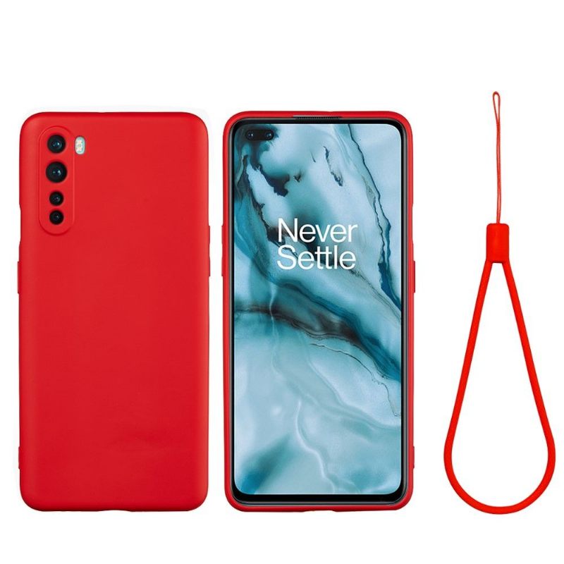 Telefoonhoesje voor OnePlus Nord Bescherming Met Ketting Silicium