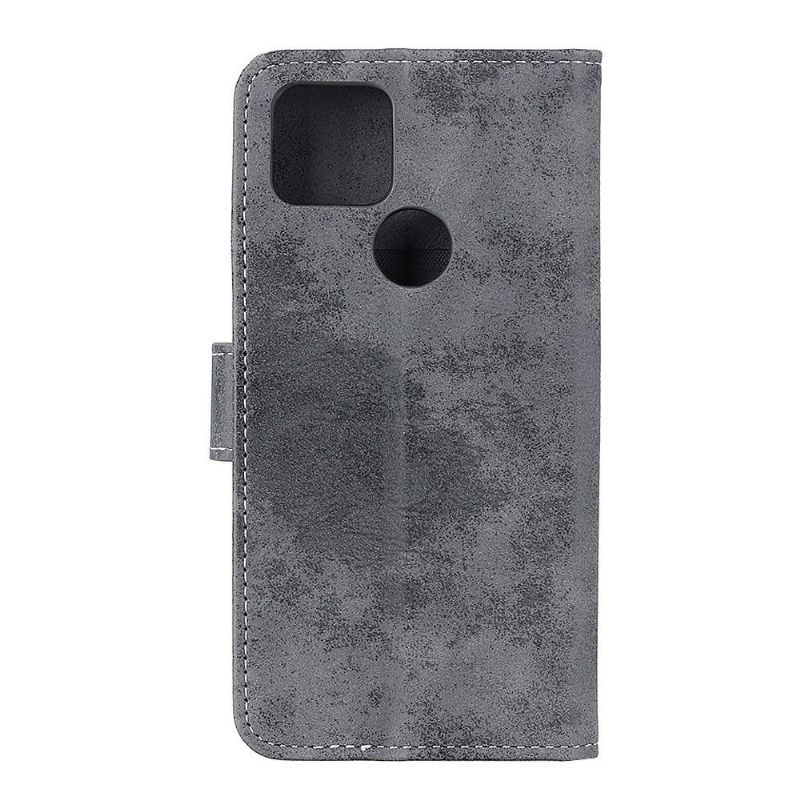 Flip Case voor Google Pixel 4a 5G Cyrius Kunstleer Vintage