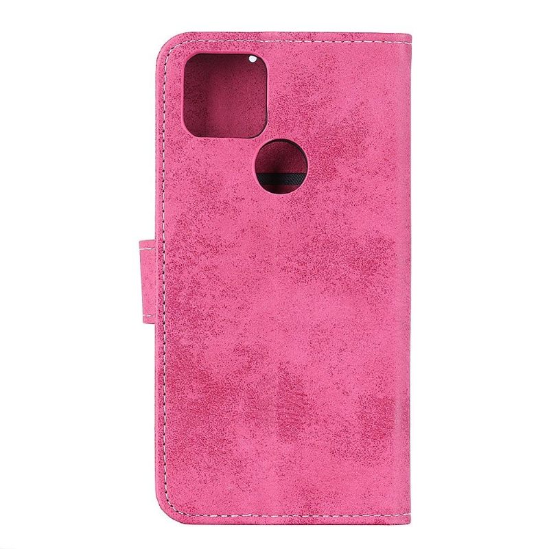 Flip Case voor Google Pixel 4a 5G Cyrius Kunstleer Vintage