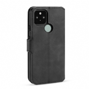 Folio-hoesje voor Google Pixel 4a 5G Dg Ming Retro Stijl