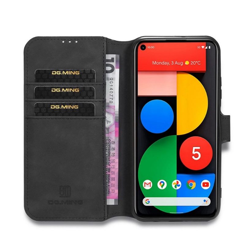 Folio-hoesje voor Google Pixel 4a 5G Dg Ming Retro Stijl