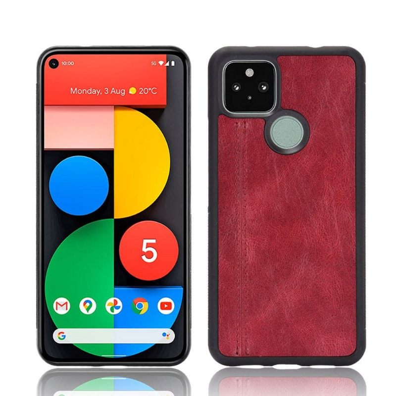 Hoesje voor Google Pixel 4a 5G Leereffect