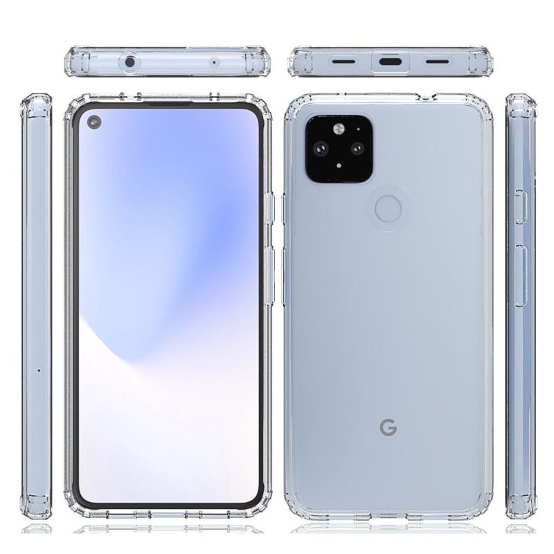 Telefoonhoesje voor Google Pixel 4a 5G Bescherming Transparant