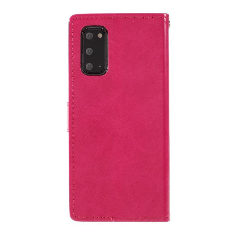 Folio-hoesje voor Samsung Galaxy S20 Anti-fall Mercurius Blauwe Maan