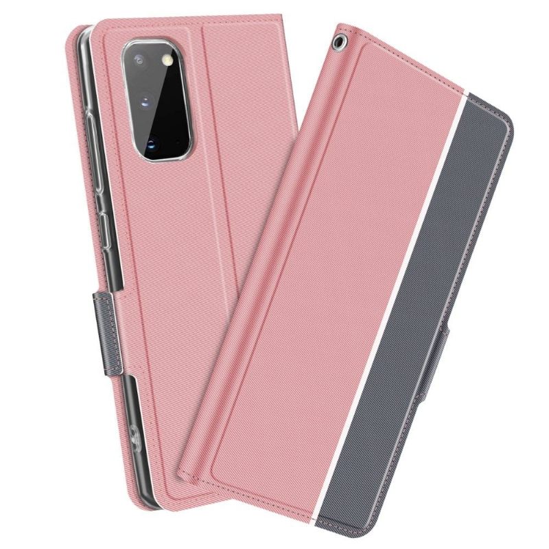 Folio-hoesje voor Samsung Galaxy S20 Victoria Stijl Leer