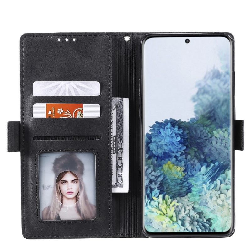 Folio-hoesje voor Samsung Galaxy S20 Vintage Zak Met Koord