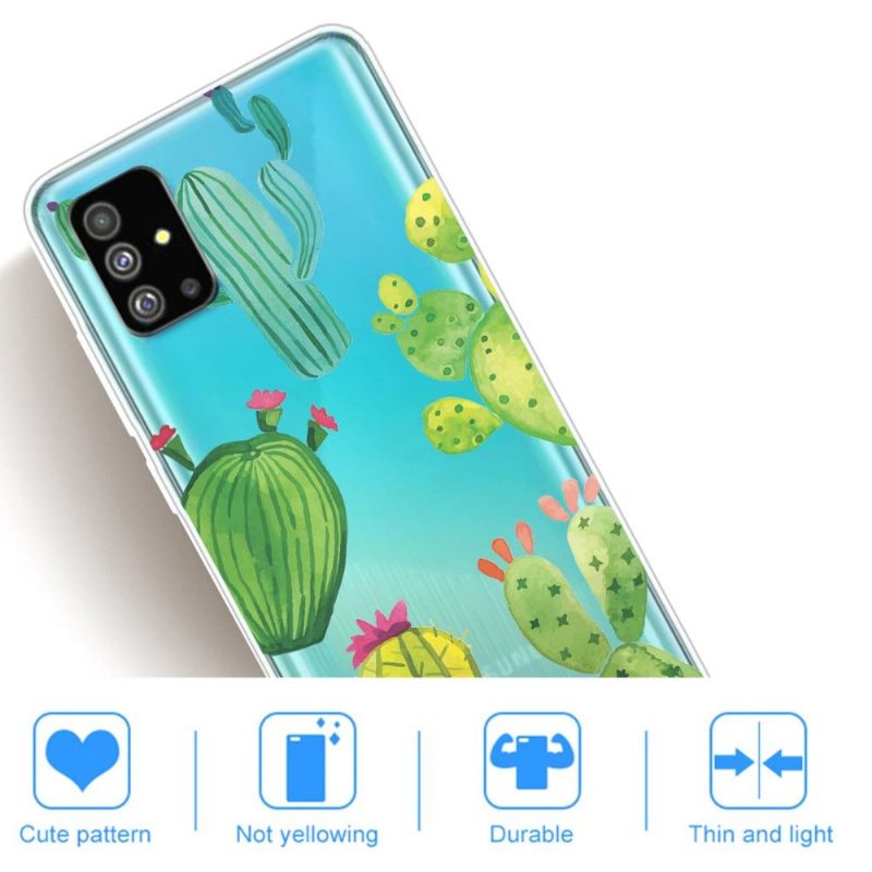 Hoesje voor Samsung Galaxy S20 Cactus Print