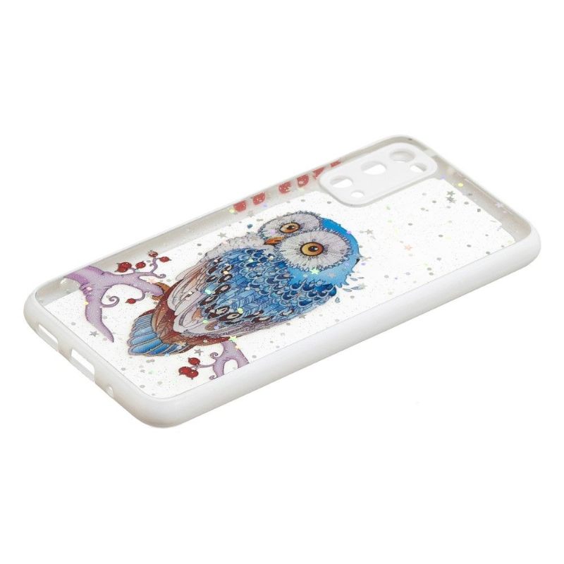 Hoesje voor Samsung Galaxy S20 Neergestreken Uil