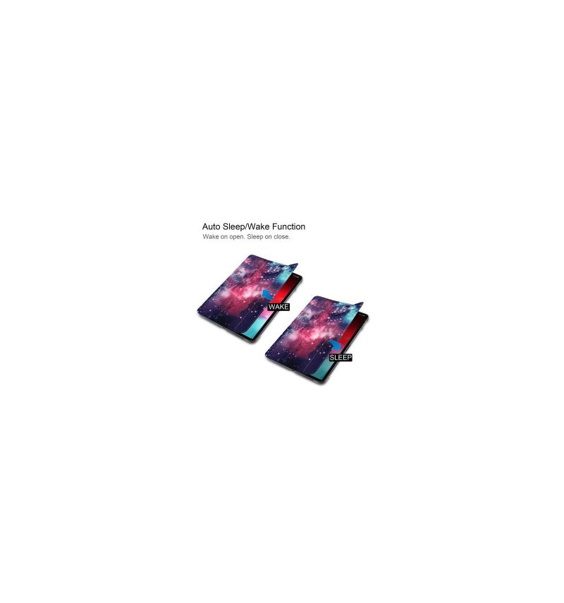 iPad Pro 12.9 2018 Galaxy Patroon Smart Case