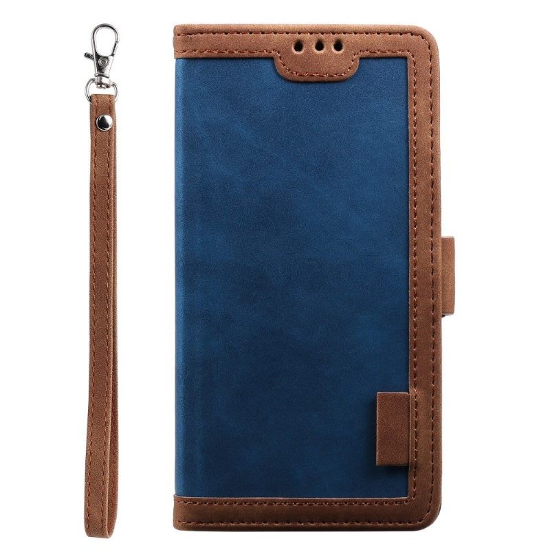 Folio-hoesje voor iPhone 8 Plus / 7 Plus Met Ketting Vintage Kaarthouder