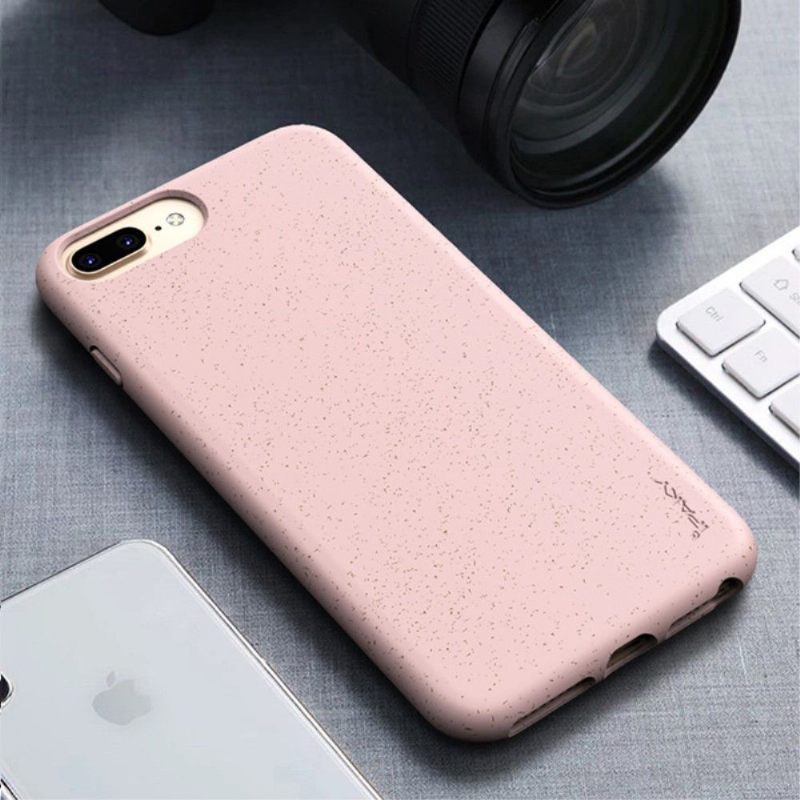 Hoesje voor iPhone 8 Plus / 7 Plus Granen Met Mat Effect