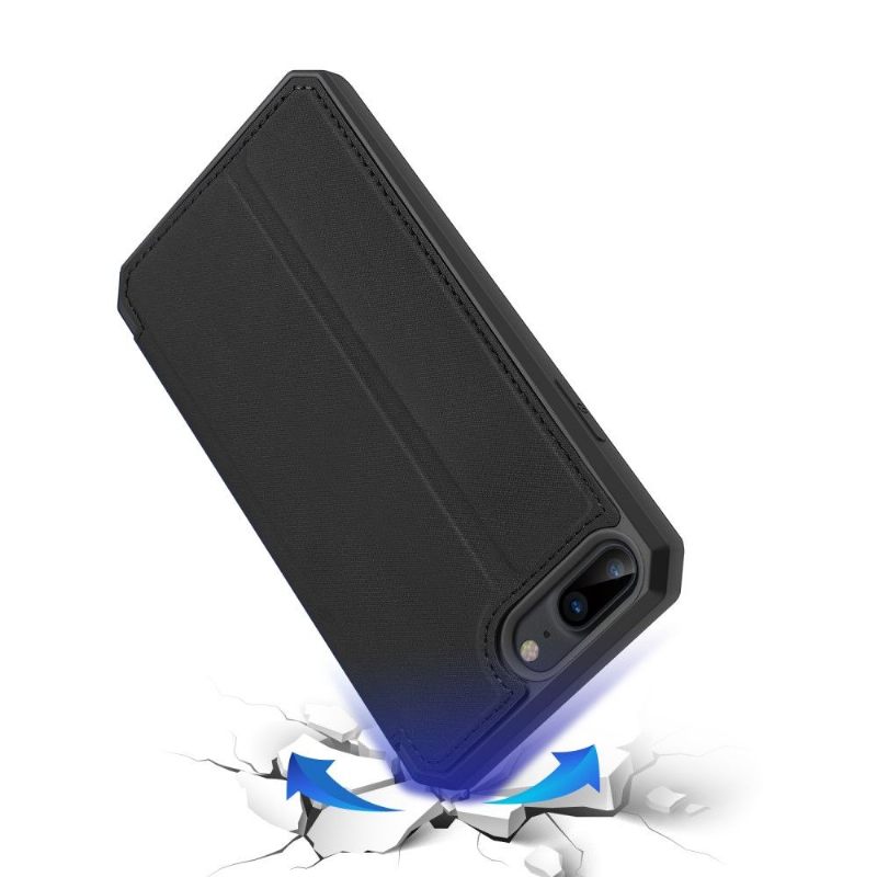 Leren Hoesje voor iPhone 8 Plus / 7 Plus Bescherming Magnetische Case Kaarthouder