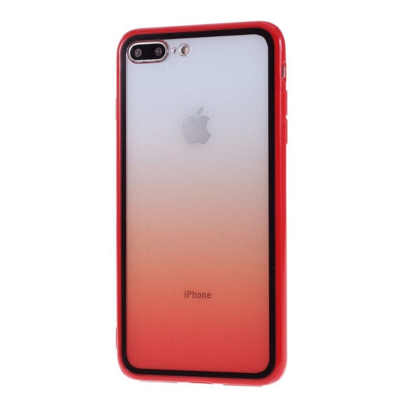 Telefoonhoesje voor iPhone 8 Plus / 7 Plus Transparant Verloop