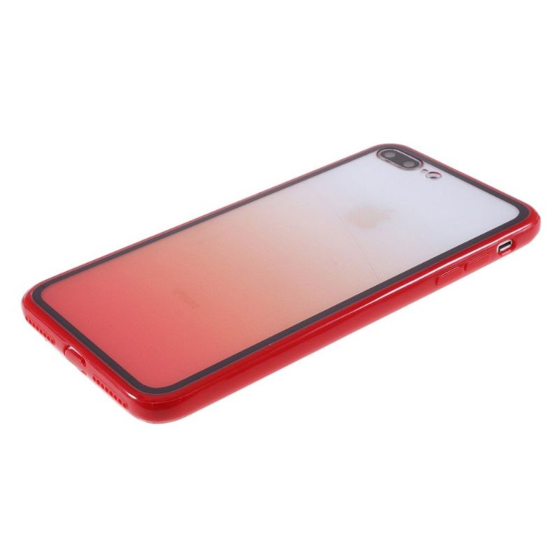 Telefoonhoesje voor iPhone 8 Plus / 7 Plus Transparant Verloop