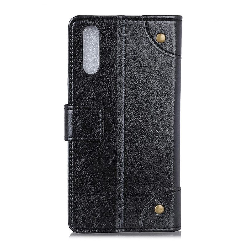 Cover voor Sony Xperia L4 Anti-fall Simon-kaarthouder