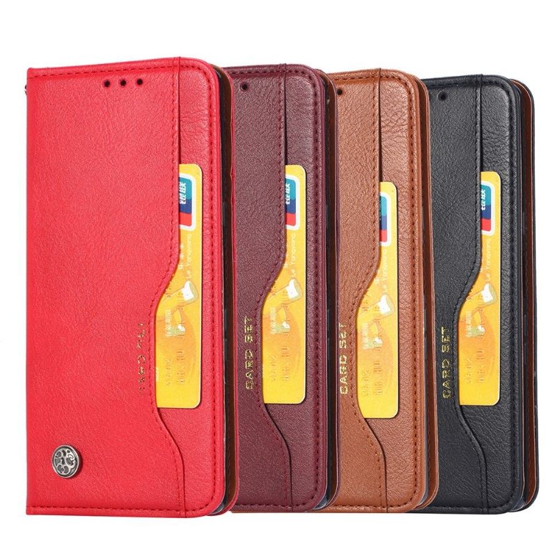 Case voor Sony Xperia 10 Bescherming Leren Stand Case