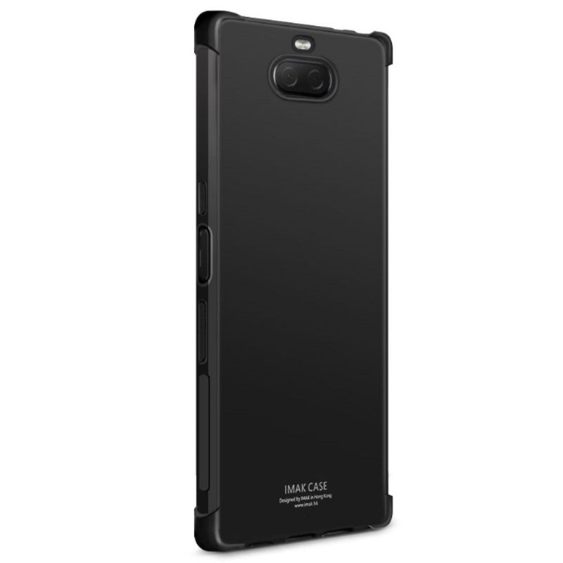 Hoesje voor Sony Xperia 10 Klasse Protect - Zwart Metaal