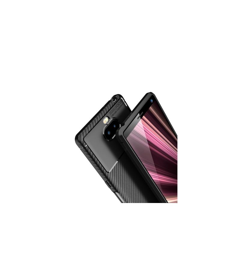 Telefoonhoesje voor Sony Xperia 10 Bescherming Karbon Classy In Gel