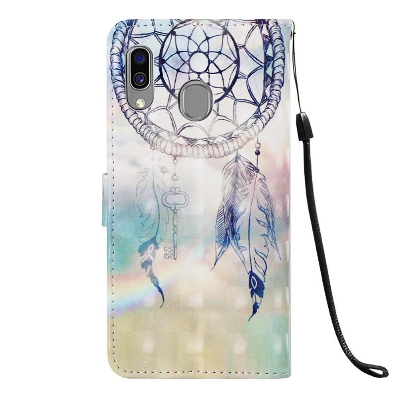 Folio-hoesje voor Samsung Galaxy A40 Dream Catcher-kaarthouder