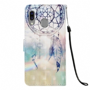 Folio-hoesje voor Samsung Galaxy A40 Dream Catcher-kaarthouder