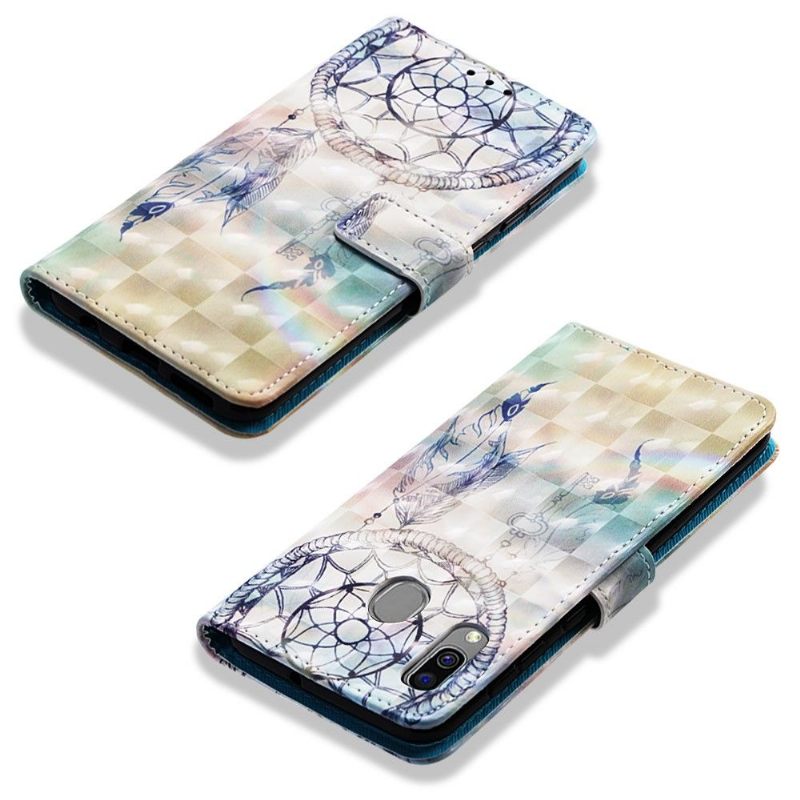 Folio-hoesje voor Samsung Galaxy A40 Dream Catcher-kaarthouder