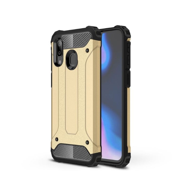 Hoesje voor Samsung Galaxy A40 Anti-fall Hybride Pantserwacht