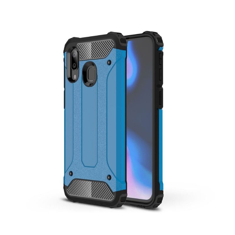 Hoesje voor Samsung Galaxy A40 Anti-fall Hybride Pantserwacht