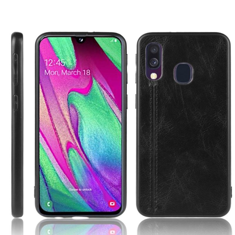 Hoesje voor Samsung Galaxy A40 Leereffect