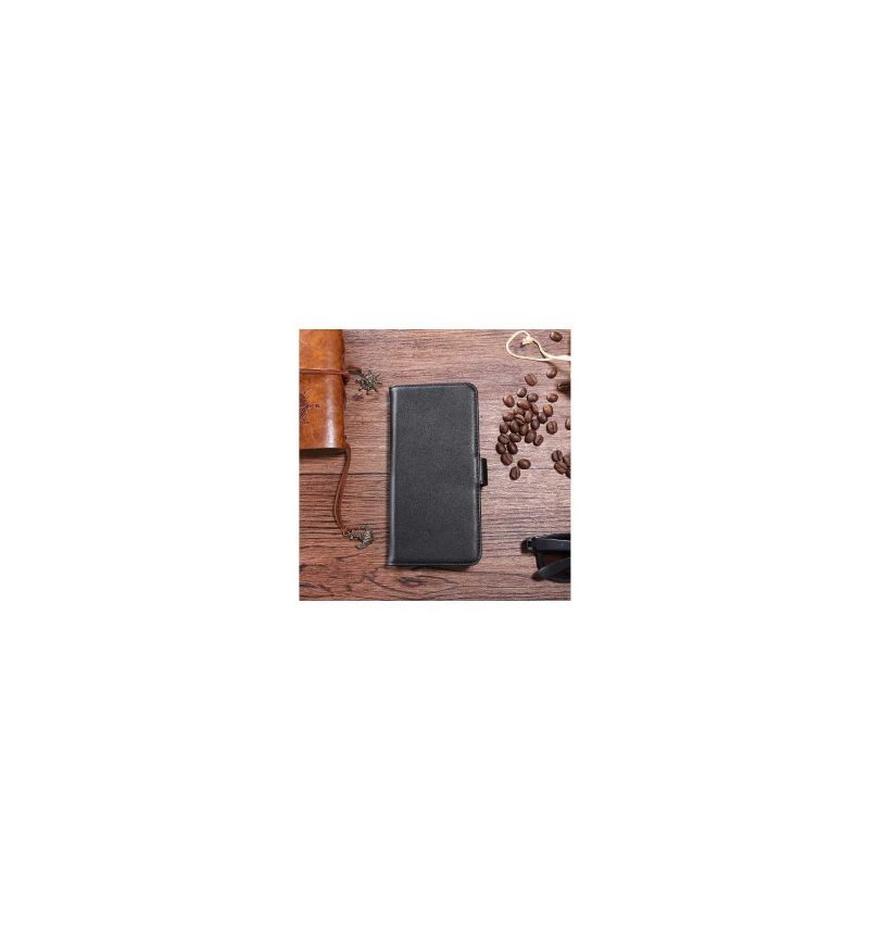 Folio-hoesje voor Samsung Galaxy Note 8 Anti-fall Premium Leder - Bruin