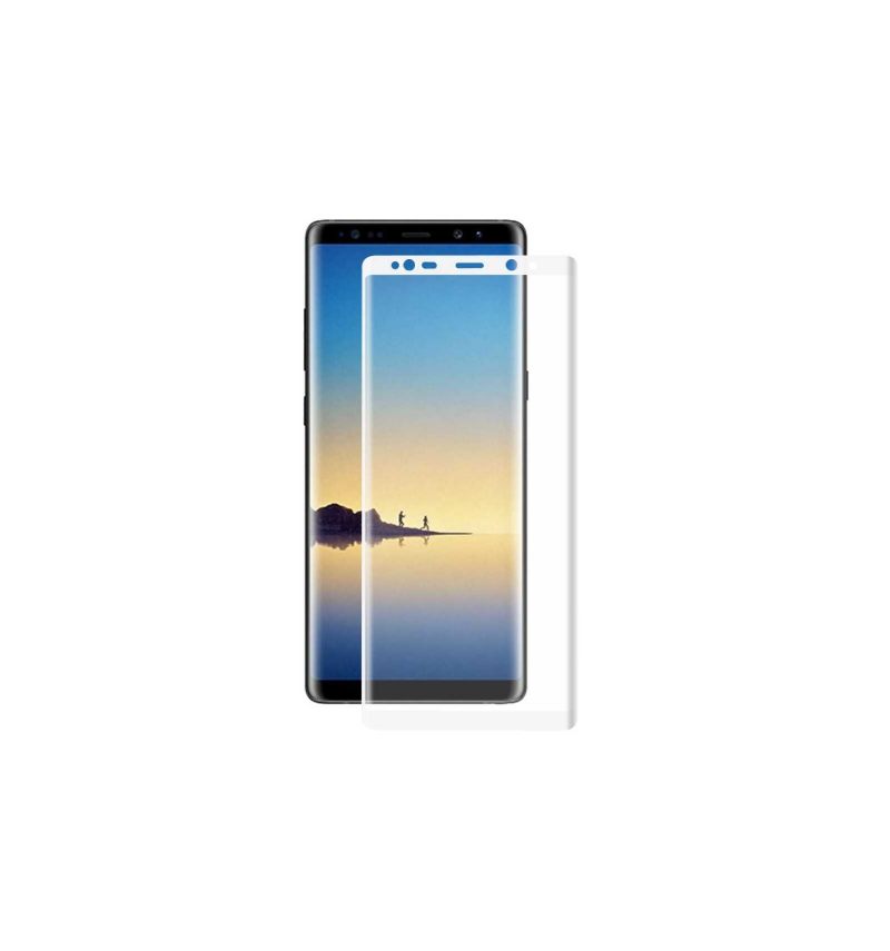 Samsung Galaxy Note 8 Schermbeschermer Van Gehard Glas Op Ware Grootte