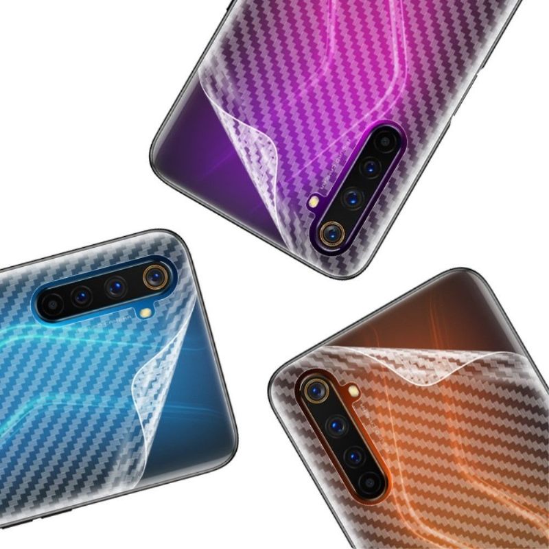 Carbon Achterste Films Voor Realme 6 Pro (2 Stuks)