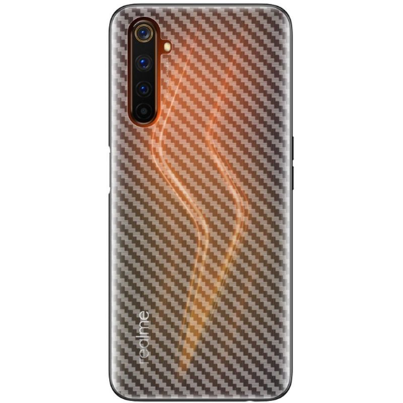 Carbon Achterste Films Voor Realme 6 Pro (2 Stuks)