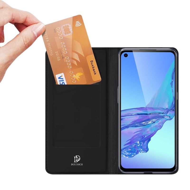 Cover voor Oppo A53 Zakelijk Satijneffect