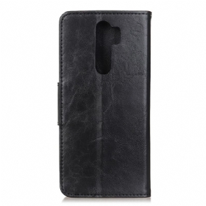 Cover voor Xiaomi Redmi Note 8 Pro Anti-fall Edouard Kunstleer