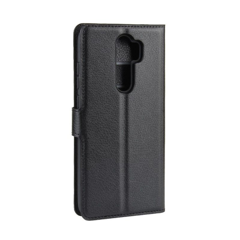 Flip Case voor Xiaomi Redmi Note 8 Pro Portemonnee Leren Leerstijl - Zwart