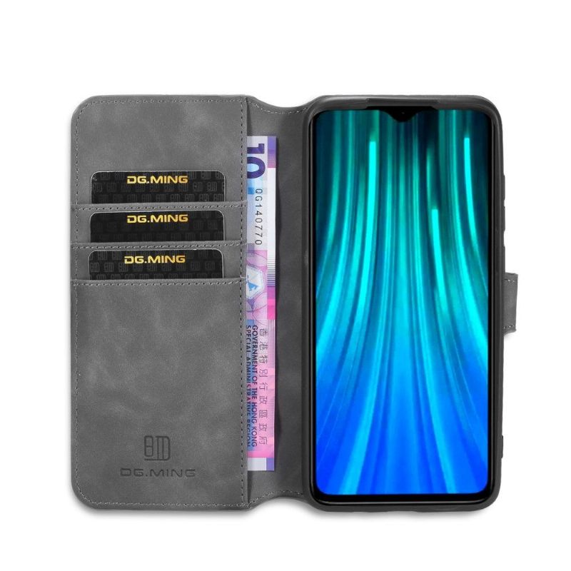 Folio-hoesje voor Xiaomi Redmi Note 8 Pro Dg Ming Leereffect